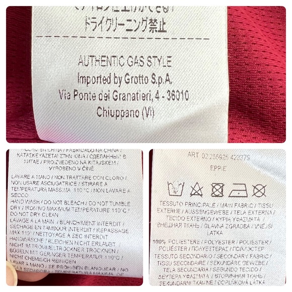 NWT GAS Eppie Teddy Ecofur Full Zip High Neck Jacket Ivory Men’s ? Size 40 - Picture 11 of 12